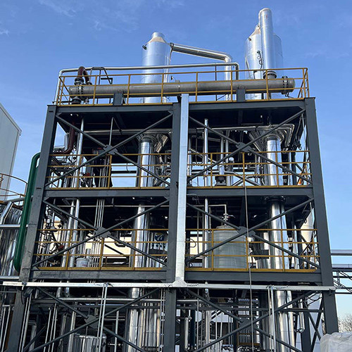 洛陽某公司一套銻酸鈉產品廢水二效蒸發器